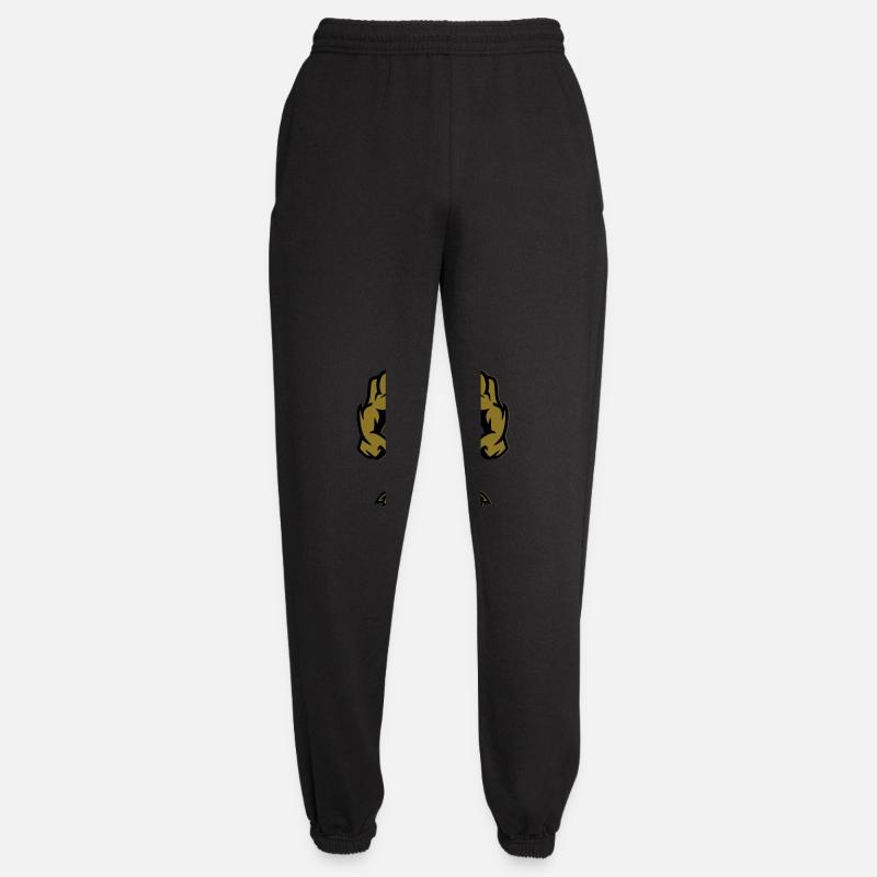 wildschwein comic - Unisex Jogginghose - Schwarz