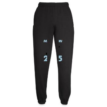 Marathon 2025 - Unisex Jogginghose - Schwarz - Vorne - AI Model Female 172 light (172cm)
