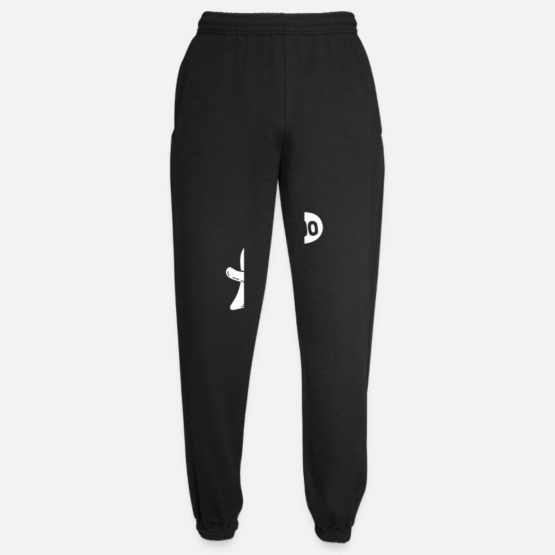 Effrayant Boo Ghost - Pantalon de jogging unisexe - noir