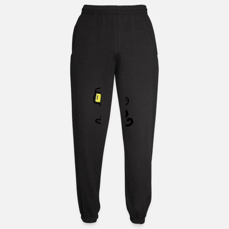 Affe Bier Witzig - Unisex Jogginghose - Schwarz
