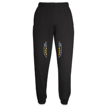 Both Teams Have Fun - Unisex Jogginghose - Schwarz - Vorne - AI Model Female 172 light (172cm)