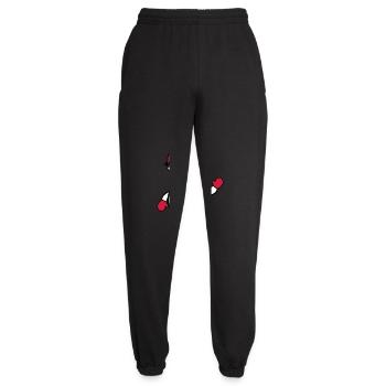 snowman - Unisex Joggers - black - Front - AI Model Female 172 light (172cm)