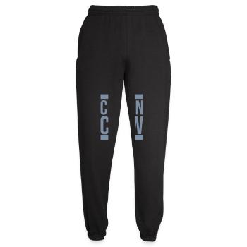 Leader Cousin Crew Team - Unisex Jogginghose - Schwarz - Vorne - AI Model Female 172 light (172cm)