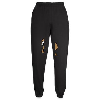 sunglasses_dog - Pantalon de jogging unisexe - noir - Devant - AI Model Female 172 light (172cm)
