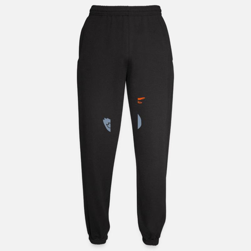 Cartoon Vogel süße Gans - Unisex Jogginghose - Schwarz
