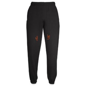 DJ Zombie Undead Horror Halloween Party Celebrations - Unisex Joggers - black - Front - AI Model Female 172 light (172cm)