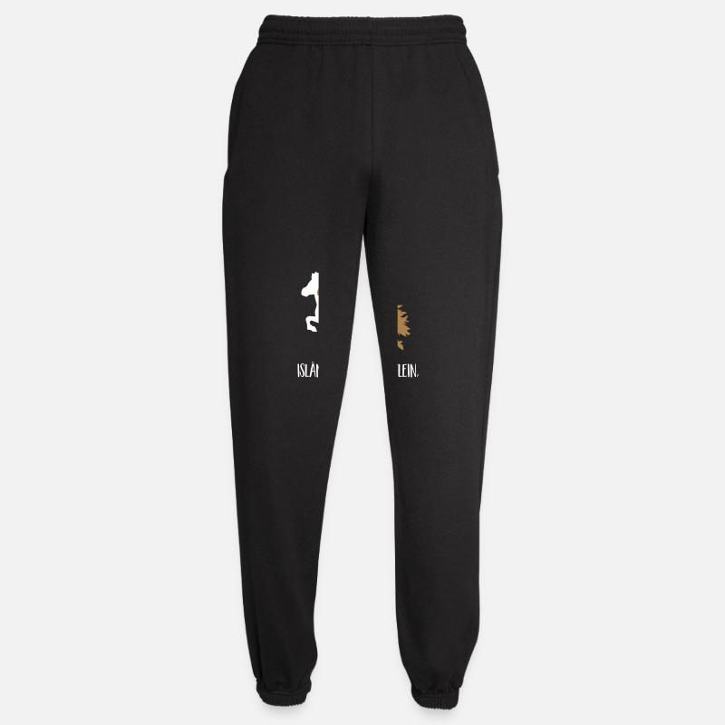 isländer - Unisex Jogginghose - Schwarz