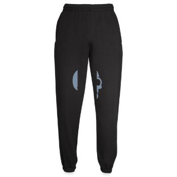 Comic Totenkopf freundlicher Schädel - Unisex Jogginghose - Schwarz - Vorne - AI Model Female 172 light (172cm)