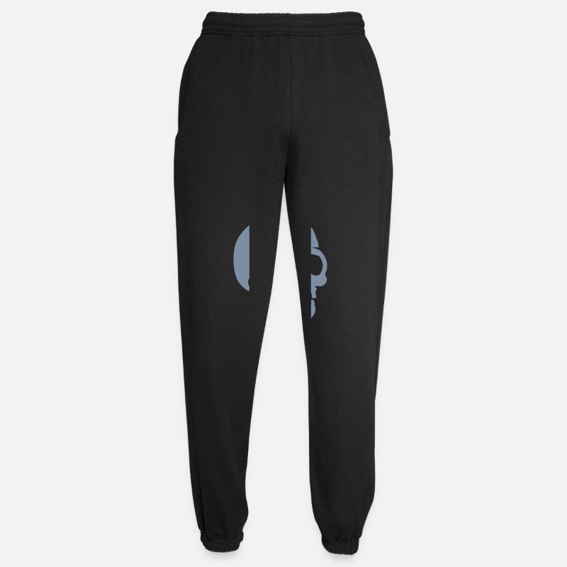 Comic skull friendly skull - Unisex Joggers - black