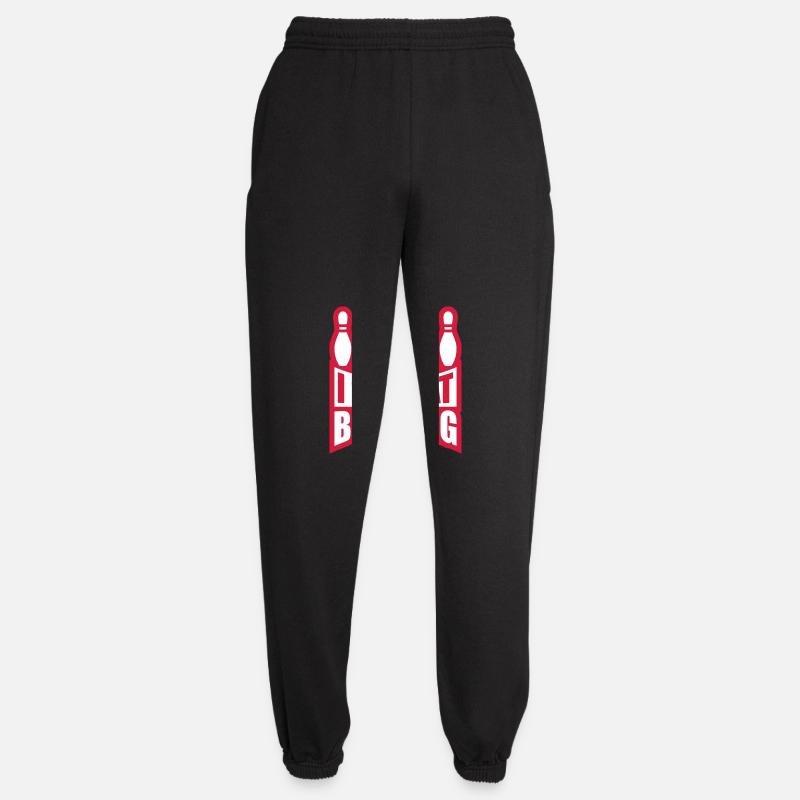 I suck at bowling - Unisex Jogginghose - Schwarz