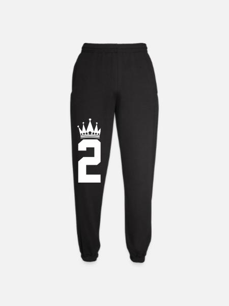 2_krone - Pantalon de jogging unisexe - noir