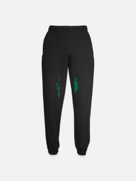 Lion Drawing Animal - Unisex Joggers - black