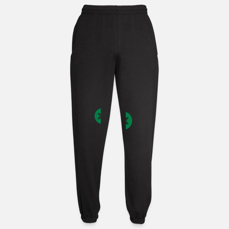 weihnachtskugel stern 2 - Unisex Jogginghose - Schwarz