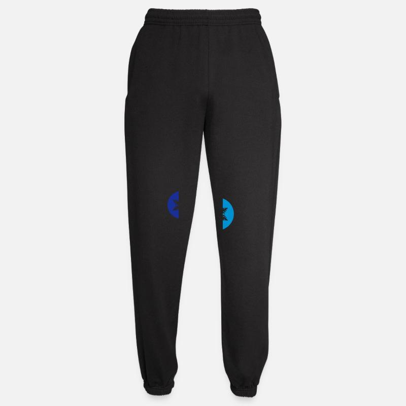 Weihnachtskugeln Stern frost - Unisex Jogginghose - Schwarz