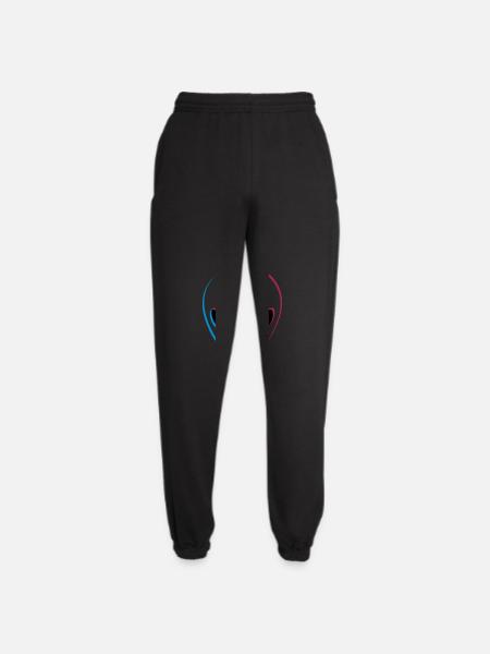 3D effect alien - Unisex Joggers - black