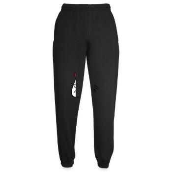 Lapin Père Noël Père Noël Chapeau Chapeau Cadeau - Pantalon de jogging unisexe - noir - Devant - AI Model Female 172 light (172cm)