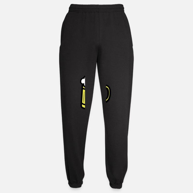 Bier Glas Bierkrug - Unisex Jogginghose - Schwarz