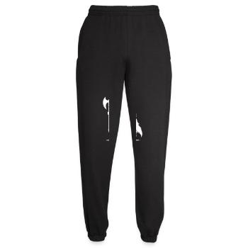 Viking Warrior - Unisex Joggers - black - Front - AI Model Female 172 light (172cm)