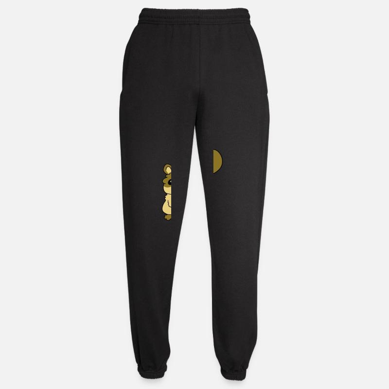 Luftballon Hamster Geschenkidee Comic - Unisex Jogginghose - Schwarz