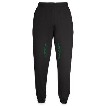 Funny Cucumber Family - Unisex Jogginghose - Schwarz - Vorne - AI Model Female 172 light (172cm)