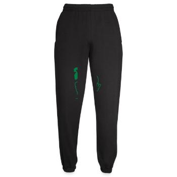 Bunny Big Huge Carrot Carrot Sunglasses Cool - Unisex Joggers - black - Front - AI Model Female 172 light (172cm)
