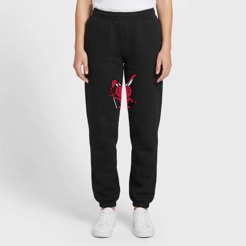 Bunny Devil Demon Evil Satan Hell Trident Costume Unisex Joggers