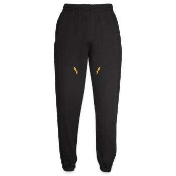 Chat patte chien animal collier ras de cou bijoux - Pantalon de jogging unisexe - noir - Devant - AI Model Female 172 light (172cm)