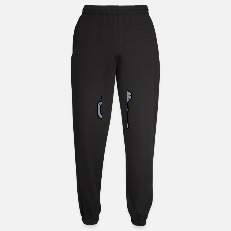 Cooles Gesicht Bier Maßkrug - Unisex Jogginghose - Schwarz
