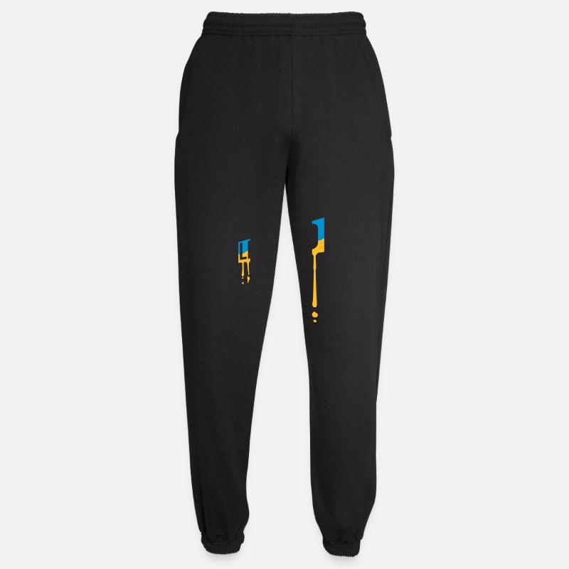 Father's Day Legend Shield Graffiti - Unisex Joggers - black