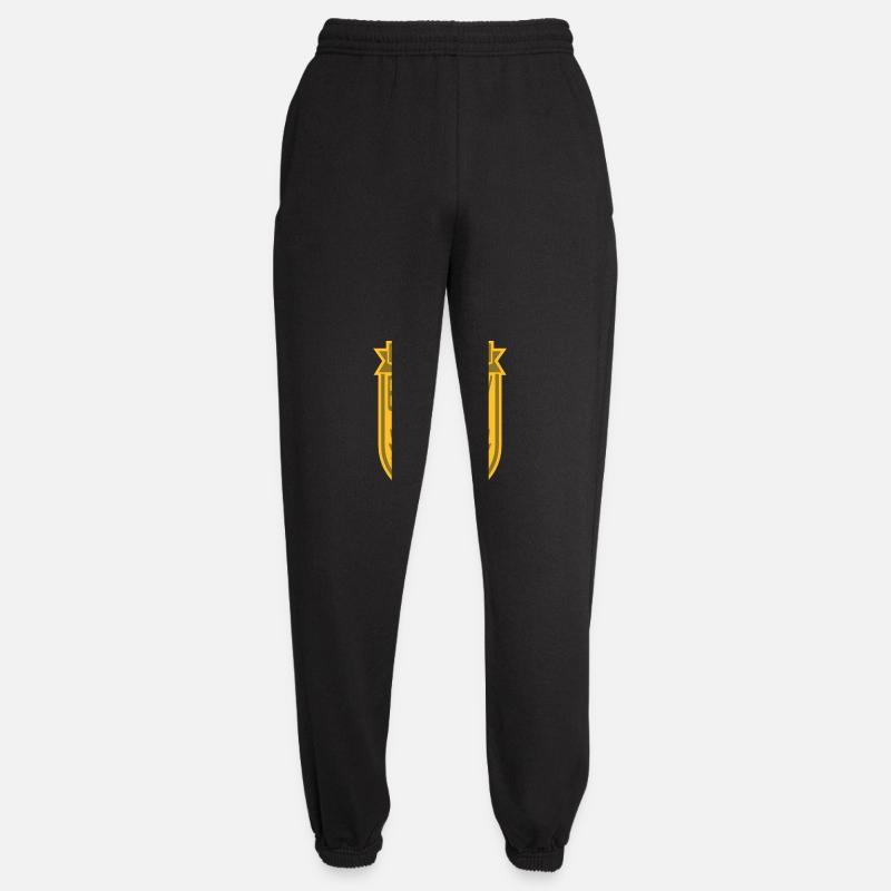 dont hurry be happy - Unisex Jogginghose - Schwarz