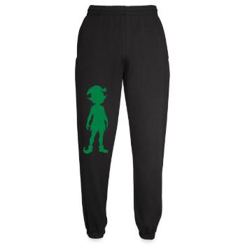 elfe - Unisex Jogginghose - Schwarz - Vorne - AI Model Female 172 light (172cm)