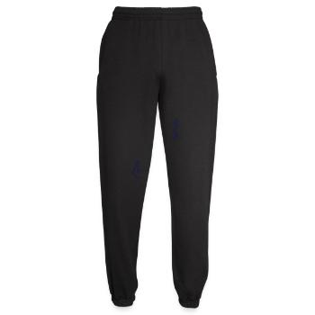 chat mignon a l’air heureux souriant chaton amusant - Pantalon de jogging unisexe - noir - Devant - AI Model Female 172 light (172cm)
