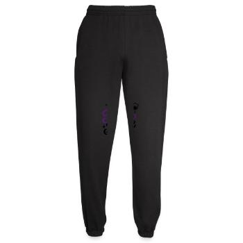 Équipe Bride Licorne - Pantalon de jogging unisexe - noir - Devant - AI Model Female 172 light (172cm)