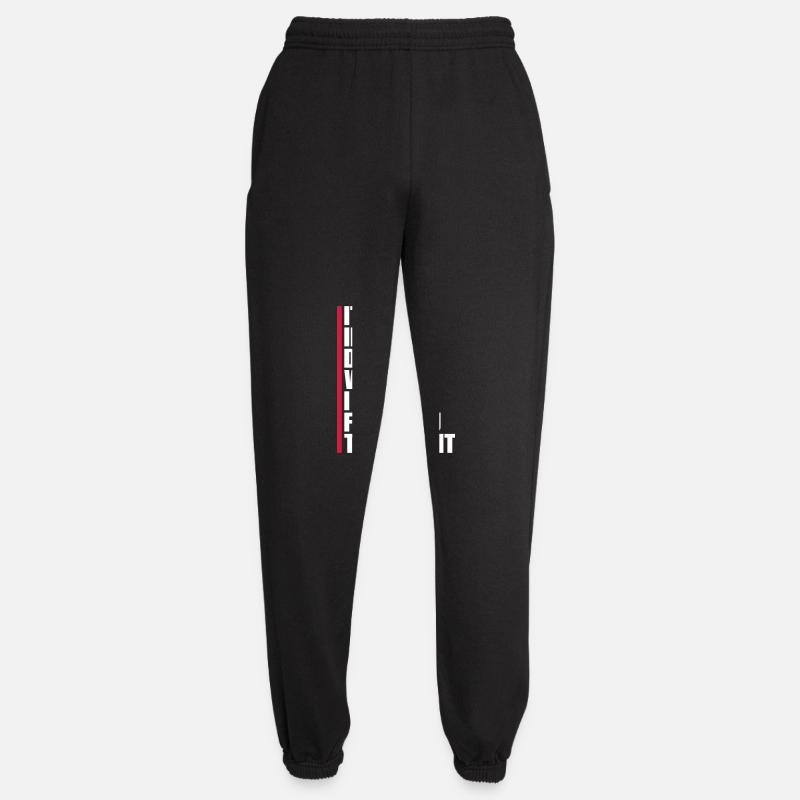 you disagree with me - Unisex Jogginghose - Schwarz