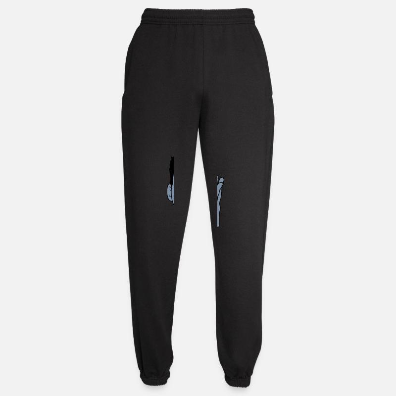 Bouche baiser main geste visage - Pantalon de jogging unisexe - noir