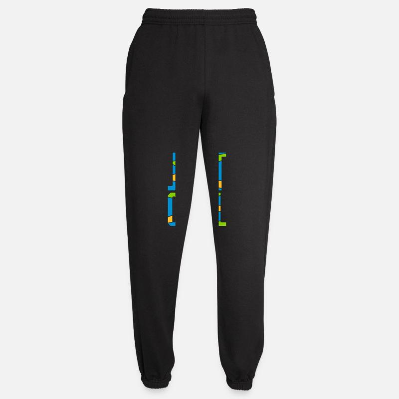 Just Chill Text Logo - Unisex Jogginghose - Schwarz