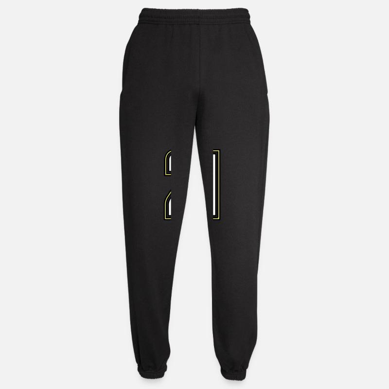 21 - Unisex Jogginghose - Schwarz