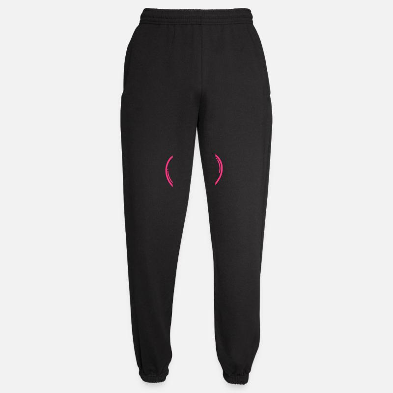 heart comic - Unisex Jogginghose - Schwarz