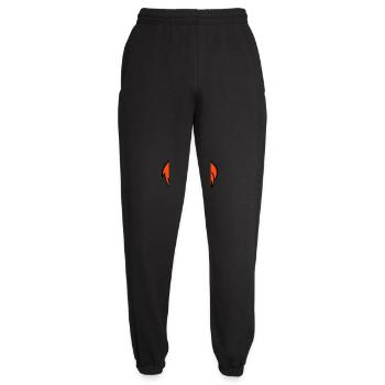 Vogel Dame Frau weiblich hübsches Kleid Schleife - Unisex Jogginghose - Schwarz - Vorne - AI Model Female 172 light (172cm)