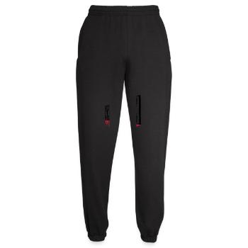 Blood Welcome Shitshow - Unisex Joggers - black - Front - AI Model Female 172 light (172cm)