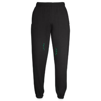 Happy Cactus Cacti Face Prickly Desert - Unisex Joggers - black - Front - AI Model Female 172 light (172cm)