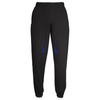 Pingouin Dame Cheveux Femme Fille Lunettes de soleil - Pantalon de jogging unisexe - noir - Devant - AI Model Female 172 light (172cm)