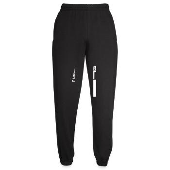 Je préfère ne pas - Pantalon de jogging unisexe - noir - Devant - AI Model Female 172 light (172cm)