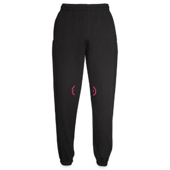 Pferd Einhorn Horn Kacke Scheiße Lustig Kot Haufen - Unisex Jogginghose - Schwarz - Vorne - AI Model Female 172 light (172cm)