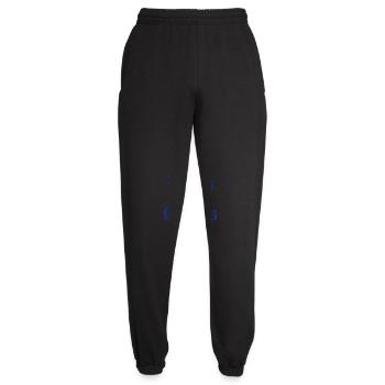 GodBlessOtters - Pantalon de jogging unisexe - noir - Devant - AI Model Female 172 light (172cm)
