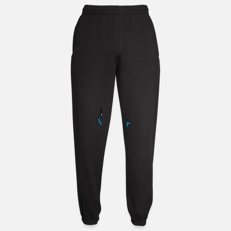 doodle_smiley_3c - Unisex Joggers - black