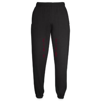 class of 25 - Unisex Joggers - black - Front - AI Model Female 172 light (172cm)