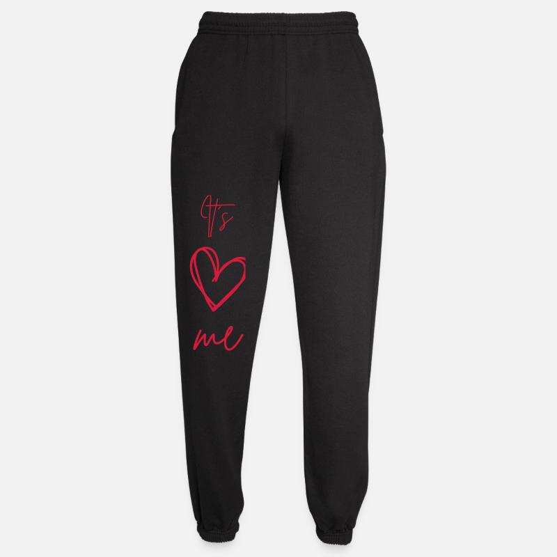 It's ❤️ me – self-love & uniqueness - Unisex Joggers - black