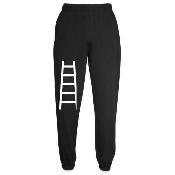 Ladder Craftsman Career Icon Vector - Unisex Joggers - black - Front - AI Model Female 172 light (172cm)