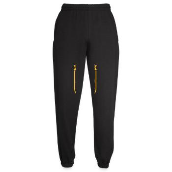 Emblème No Drama Lama - Pantalon de jogging unisexe - noir - Devant - AI Model Female 172 light (172cm)